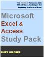 Microsoft Excel & Access Study Pack